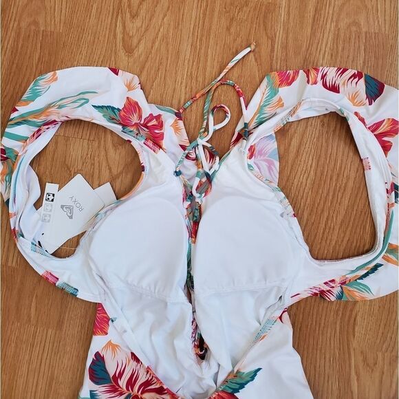 Roxy Lahaina Bay Printed Ruffled One-Piece - NEW - Picture 9 of 14
